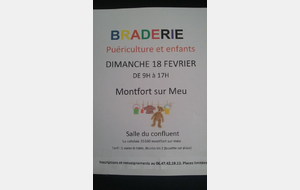 Braderie puériculture